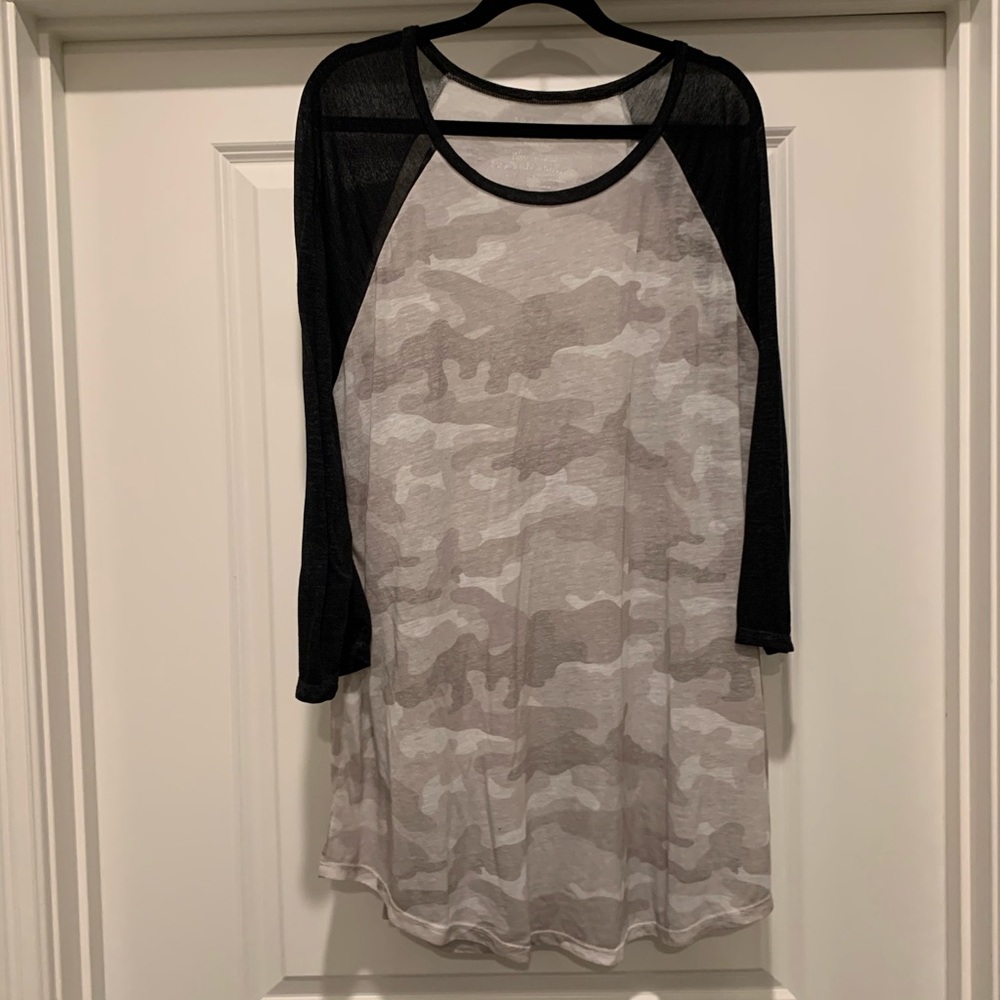 Camo tunic